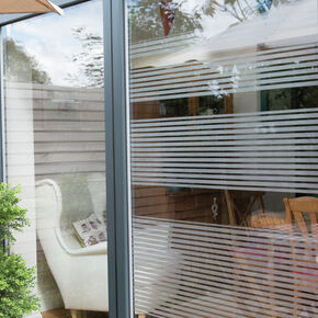 Fensterfolie static window stripes Clarity